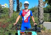El cartagenero Vctor Sevilla en la Iron Man de Barcelona