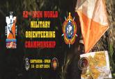 Cartel promocional del Campeonato Mundial Militar de Carreras de Orientacin