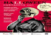 Cartel de las actividades de Halloween en Cartagena