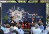 Viernes en La Feria del Libro de Cartagena con Alejo Vidal-Quadras, Luis Antonio de Villena, Natxo Vidal Guardiola yla presentacin de la revista literaria Gesto.