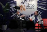 Viernes en La Feria del Libro de Cartagena con Alejo Vidal-Quadras, Luis Antonio de Villena, Natxo Vidal Guardiola yla presentacin de la revista literaria Gesto.