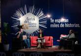 Viernes en La Feria del Libro de Cartagena con Alejo Vidal-Quadras, Luis Antonio de Villena, Natxo Vidal Guardiola yla presentacin de la revista literaria Gesto.