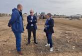 Avanzan las obras de la zona que albergar el Mercadillo de Cabo de Palos
