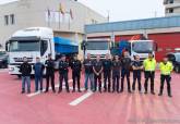El Ayuntamiento de Cartagena enva 3 camiones de vveres a Valencia y un nuevo relevo de Bomberos, Polica Local y Proteccin Civil