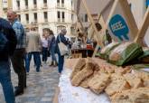 Mercado de productos ecolgicos instalado en la Plaza Castellini