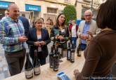 Mercado de productos ecolgicos instalado en la Plaza Castellini