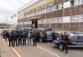 Presentacin de los nuevos vehculos y medios de la Polica Local en el Parque de Seguridad