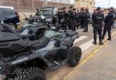 Presentacin de los nuevos vehculos y medios de la Polica Local en el Parque de Seguridad