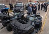 Presentacin de los nuevos vehculos y medios de la Polica Local en el Parque de Seguridad