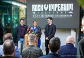 Presentacin del Rock Imperium en Alviento del puerto de Cartagena. 