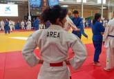 La judoka cartagenera Blanca Area consigue el cinturn rojo-blanco sexto dan