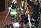Jornadas de Rescate en Toledo, en las que participan Bomberos de Cartagena