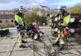 Jornadas de Rescate en Toledo, en las que participan Bomberos de Cartagena