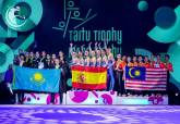 El Club Rítimica Cartagena se proclama campeón del mundo de gimnasia estética de grupo