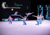 El Club Rítimica Cartagena se proclama campeón del mundo de gimnasia estética de grupo