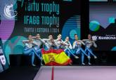 El Club Rítimica Cartagena se proclama campeón del mundo de gimnasia estética de grupo