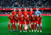 La aficin de Cartagena vibra con la victoria de la Seleccin Espaola ante Corea.  Foto Cedida RFEF FFRM. 