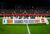 La aficin de Cartagena vibra con la victoria de la Seleccin Espaola ante Corea.  Foto Cedida RFEF FFRM. 