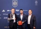 La aficin de Cartagena vibra con la victoria de la Seleccin Espaola ante Corea.  Foto Cedida RFEF FFRM. 