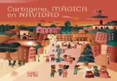 Cartel realizado por Diego Lizn para la Navidad de Cartagena 2024/2025