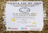Cartel de la Fiesta de Fin de Año para Mayores