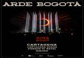 Creatividad de la actuacin de Arde Bogot en Cartagena Suena
