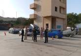 El Coronel del Tercio de Levante visita las instalaciones del Parque de Seguridad