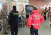 El Coronel del Tercio de Levante visita las instalaciones del Parque de Seguridad