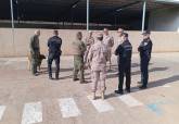 El Coronel del Tercio de Levante visita las instalaciones del Parque de Seguridad