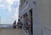 El Coronel del Tercio de Levante visita las instalaciones del Parque de Seguridad
