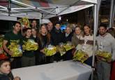 Cartagena celebra la entrada a 2025 un da antes con las prevas en el reloj del Arsenal 