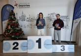 Los ganadores de la San Silvestre pueden recoger sus trofeos este jueves y viernes en el Palacio de Deportes de Cartagena