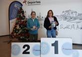 Los ganadores de la San Silvestre pueden recoger sus trofeos este jueves y viernes en el Palacio de Deportes de Cartagena