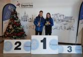 Los ganadores de la San Silvestre pueden recoger sus trofeos este jueves y viernes en el Palacio de Deportes de Cartagena