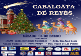 Cartel de la cabalgata de Reyes de Los Dolores 2025