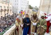 Llegada de los Reyes Magos al Puerto de Cartagena y recepcin a las puertas del Palacio Consistorial