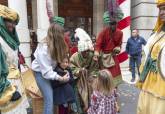Llegada de los Reyes Magos al Puerto de Cartagena y recepcin a las puertas del Palacio Consistorial