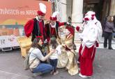 Llegada de los Reyes Magos al Puerto de Cartagena y recepcin a las puertas del Palacio Consistorial