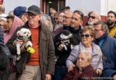 Bendicin de animales en el barrio cartagenero de San Antn. 