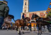 Bendicin de animales en el barrio cartagenero de San Antn. 