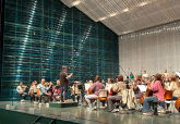 Ensayo con escolares del concierto Extraordinario de Entre Cuerdas y Metales 2025