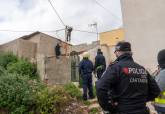 El Ayuntamiento de Cartagena colabora con Polica Nacional en el desmantelamiento de seis plantaciones de marihuana en el cerro de Los Moros