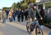 Un nuevo paseo ecolgico conecta Playa Honda y Villas Caravaning