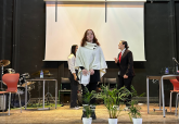 Encuentro de la escritora Julieta Soria con alumnos del IES Isaac Peral