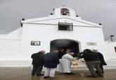 Bendicin de la campana de la ermita del Monte Calvario tras su restauracin