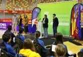 Entrega de becas deportistas de alto inters municipal.