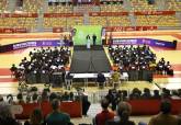 Entrega de becas deportistas de alto inters municipal.