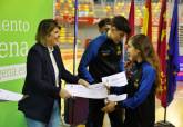 Entrega de becas deportistas de alto inters municipal.