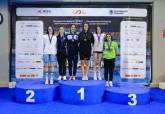 La cartagenera Alba Rubio, del ncora, campeona de Espaa junior de natacin en 800 y 1.500 metros libres