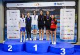 La cartagenera Alba Rubio, del ncora, campeona de Espaa junior de natacin en 800 y 1.500 metros libres